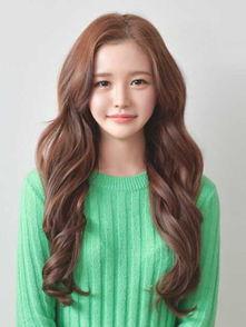 明星大波浪卷发图片