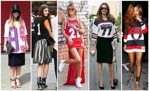 明星的时髦球衣,明星们的时尚球衣潮流解析